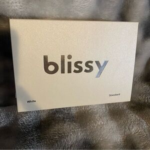 Blissy White Standard Pillowcase